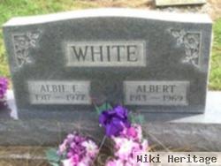 Albie E White