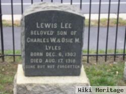 Lewis Lee Lyles