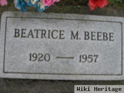 Beatrice M Beebe