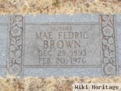 Mae Fedric Brown