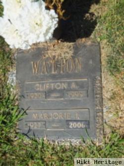 Clifton A Walton