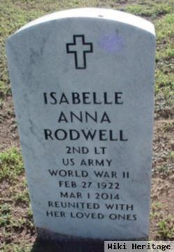 Isabell Anna Rodwell