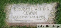 Deborah L. Whiting Cowan