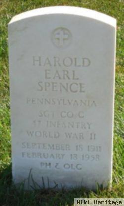 Harold Earl Spence