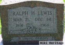 Ralph Huffman Lewis