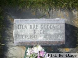 Lila Rae Goddard Rice