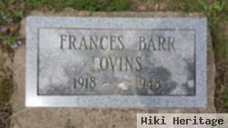 Frances May Barr Lovins