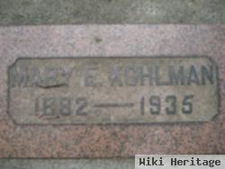 Mary E Kohlman