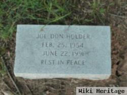 Joe Don Holder