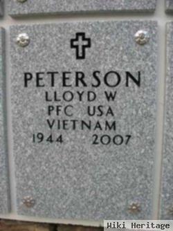 Lloyd W Peterson