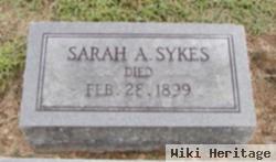 Sarah A Sykes