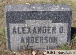 Alexander O Anderson