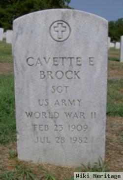 Cavette E. Brock