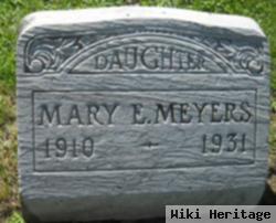 Mary E Meyers