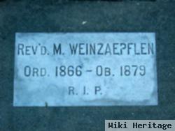 Rev M. Weinzaepflen