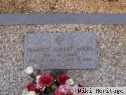 Francis Albert "shorty" Hicks