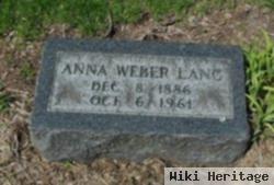 Anna Weber Lang