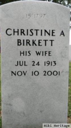 Christine A Birkett