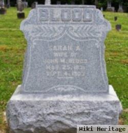 Sarah A. Vyce Blood