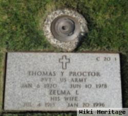 Pvt Thomas York Proctor