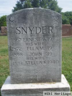 Ella May Hardy Snyder