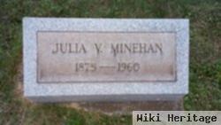 Julia V Minehan