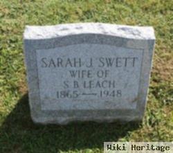 Sara J. Swett Leach