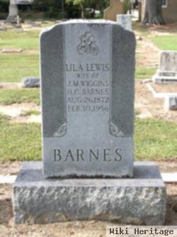 Lila Jane Lewis Barnes