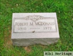 Robert M Mcdonald