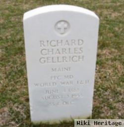 Pfc Richard Charles Gellrich