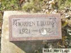 Warren T. Dixon