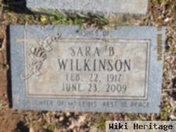 Sara B Lewis Wilkinson