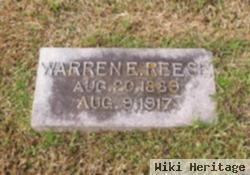 Warren E Reese