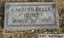 Carolyn Belle Hunt