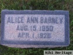 Alice Ann Barney