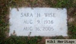 Sarah H. Wise