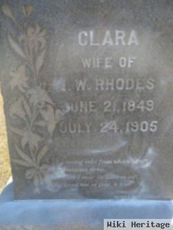 Clara Rhodes