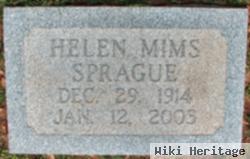 Helen Mims Sprague