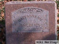 Maryanna Mae Mccreary