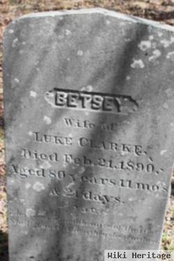 Elizabeth "betsey" Boss Clarke