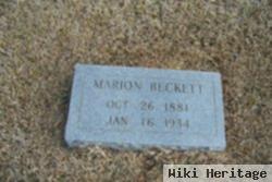 Marion Beckett