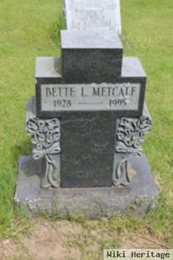 Bette L Snow Metcalf