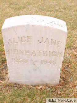 Alice Jane Moser Kirkpatrick