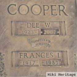 Frances I Cooper