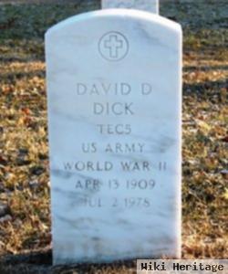 David D Dick