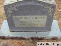 Marion Hampton Hicks