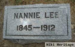 Nancy Jane "nannie" Hubble Lee