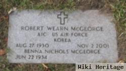 Robert Wearn Mcgeorge