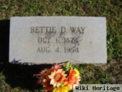 Sarah Elizabeth "bettie" Dukes Way