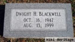 Dwight H Blackwell